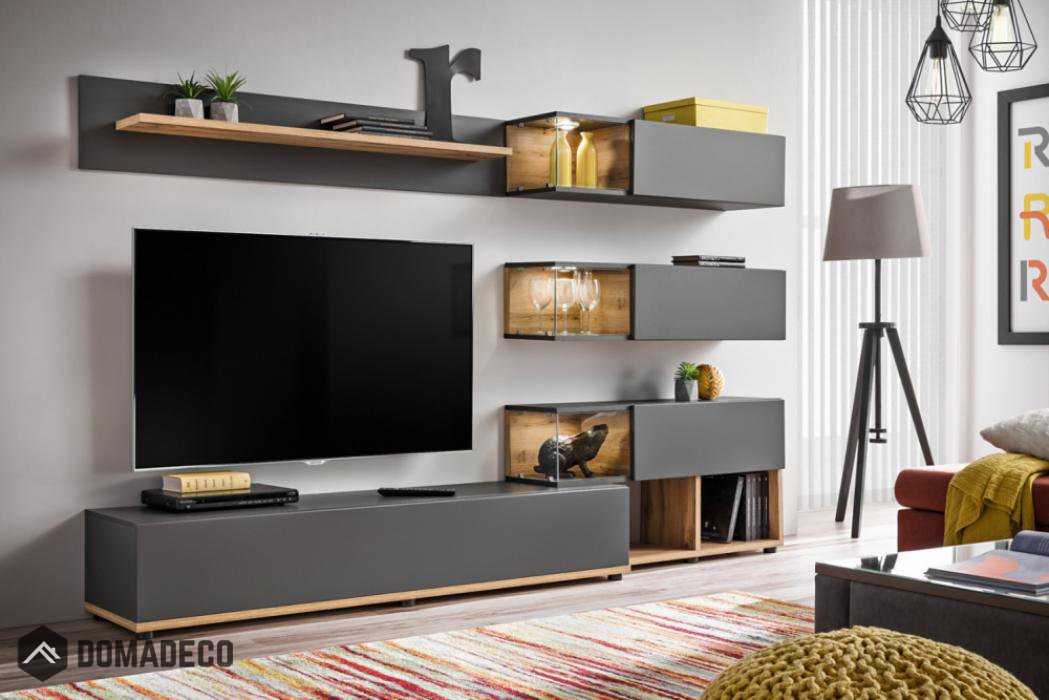 Modern entertainment center decor discount