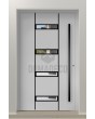 LIM 09E - modern aluminum exterior door