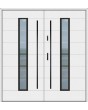Fargo 12C double - double front door with window
