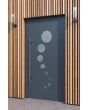 LIM 12E - modern aluminum exterior door