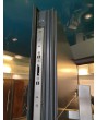 LIM Rust - rust aluminium front door covered with sintered quartz
