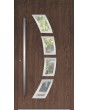 LIM 21A - aluminum front door with glass