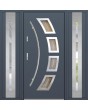 Fargo 21A T - exterior front entry door with 2 side panels