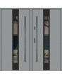 Fargo 30 double - double steel exterior doors commercial