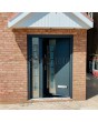 Fargo 37 DB - stainless steel front door with side panel