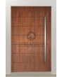 PIVOT AP05 - aluminum modern pivot entry door with ribs