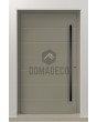PIVOT AP05 - aluminum modern pivot entry door with ribs
