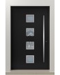 PIVOT AP08 - large pivot aluminum door with glass