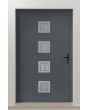 PIVOT AP08 - large pivot aluminum door with glass