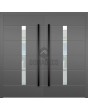 LIM AP16 double - energy-efficient aluminum double entry hinged door