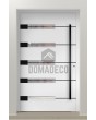 PIVOT AP18A - aluminium single pivot door