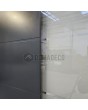 LIM AP06 double - aluminum double hinged entry door with glass