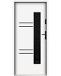 Avila Neo - external single front door with black frame around glass