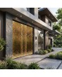 LIM B2 double - aluminum double hinged door covered with gold stainless steel sheet