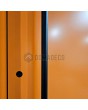 LIM Basic double - double french simple aluminum door