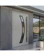 LIM Bumerang - energy saving modern aluminum door for luxury house