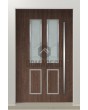 LIM C12 - contemporary home aluminum door with glass