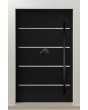 LIM C13 - minimalist aluminum entrance door