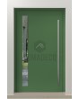 LIM C15- modern aluminum front door for home
