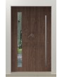 LIM C15- modern aluminum front door for home