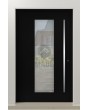 LIM C16 -  insulated exterior aluminum door with window