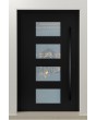 LIM C2 - modern aluminum front door for home