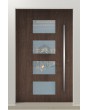 LIM C2 - modern aluminum front door for home