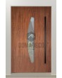 LIM C20 - aluminium storm entry door with glass