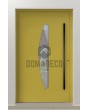 PIVOT C20 - aluminum pivot door with glass