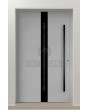 LIM C21 - aluminum front door with glass