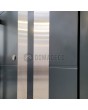 LIM C3 double -  front entrance aluminum double door