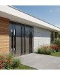LIM C3 double -  front entrance aluminum double door