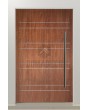 LIM C6 - residential entrance door with stripes