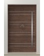 LIM C6 - residential entrance door with stripes