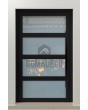 PIVOT C9 - glazed aluminum pivot door