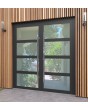 LIM C9 double -  double aluminum front door with four glass