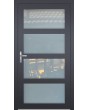 LIM C9 - modern aluminum front door for home