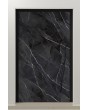 LIM Calacatta - aluminum hinged door covered with Calacatta Black sintered quartz