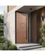 LIM Copper - aluminum front door with a copper coating
