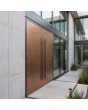 Corten-Look Aluminum Double Front Door