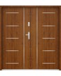 Sta Cortez Double - energy-efficient double front entry metal door