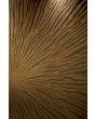 LIM M29 - aluminum hinged door with brown texture of milled metal