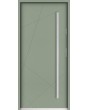 Sta Diego - contemporary pre-hung exterior steel door