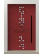 LIM Digital-A - front entrance aluminum door