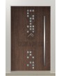 LIM Digital-A - front entrance aluminum door