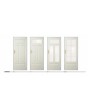 Plano FIO - single white internal door