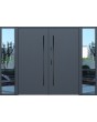 Fargo double door with left and right sidelights