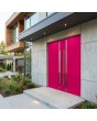 LIM Filo double - aluminum double front door with three stripes