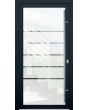 LIM Glass S5 - frosted main door with five transparent stripe