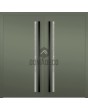 LIM Flet A double - aluminum double hinged front door with vertical glass